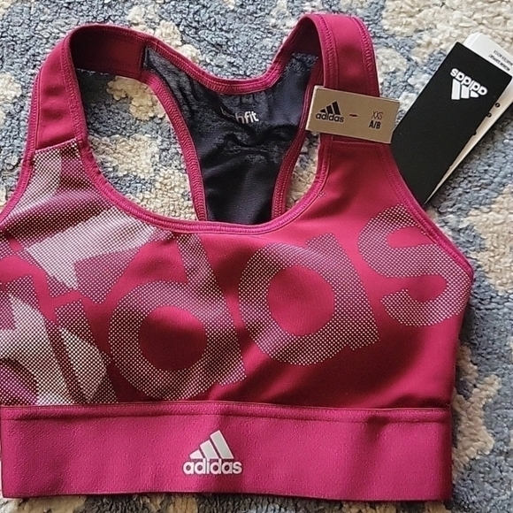 NWT ADIDAS Sports Bra XS - Picture 1 of 3